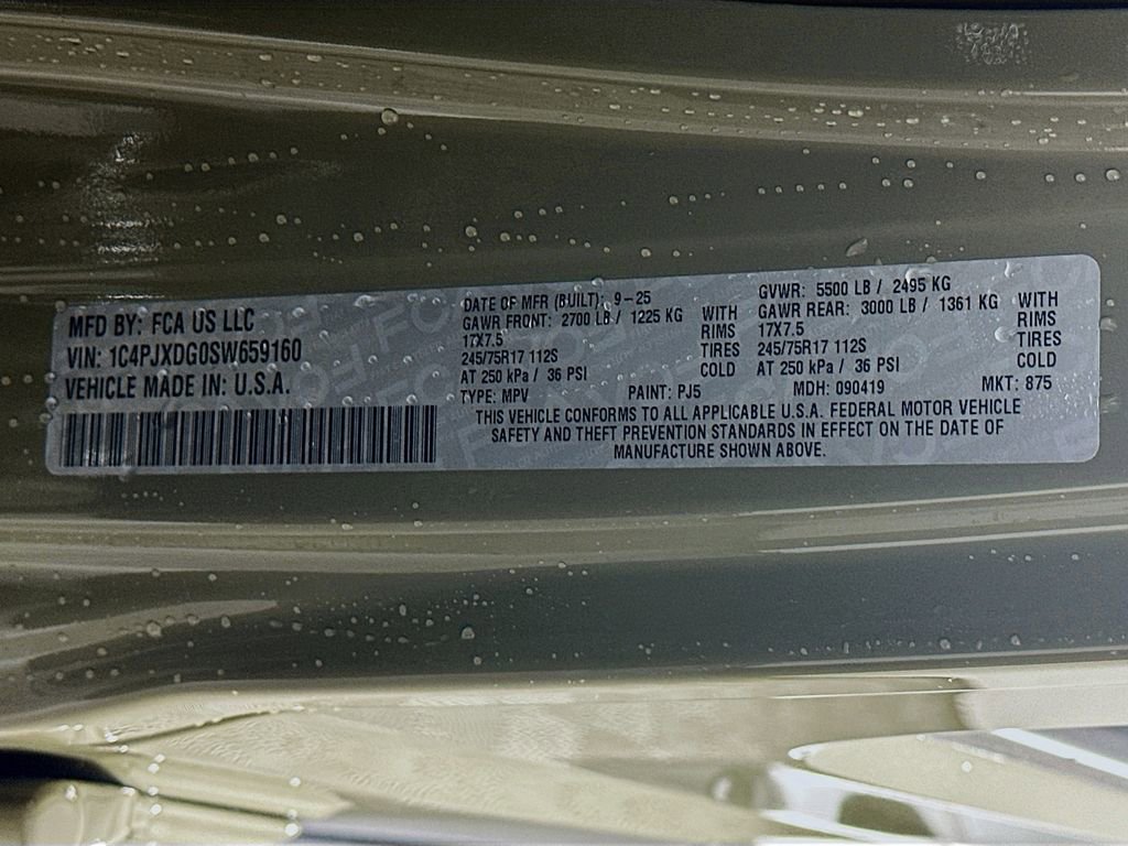 New 2025 Jeep Wrangler Sport S image 18