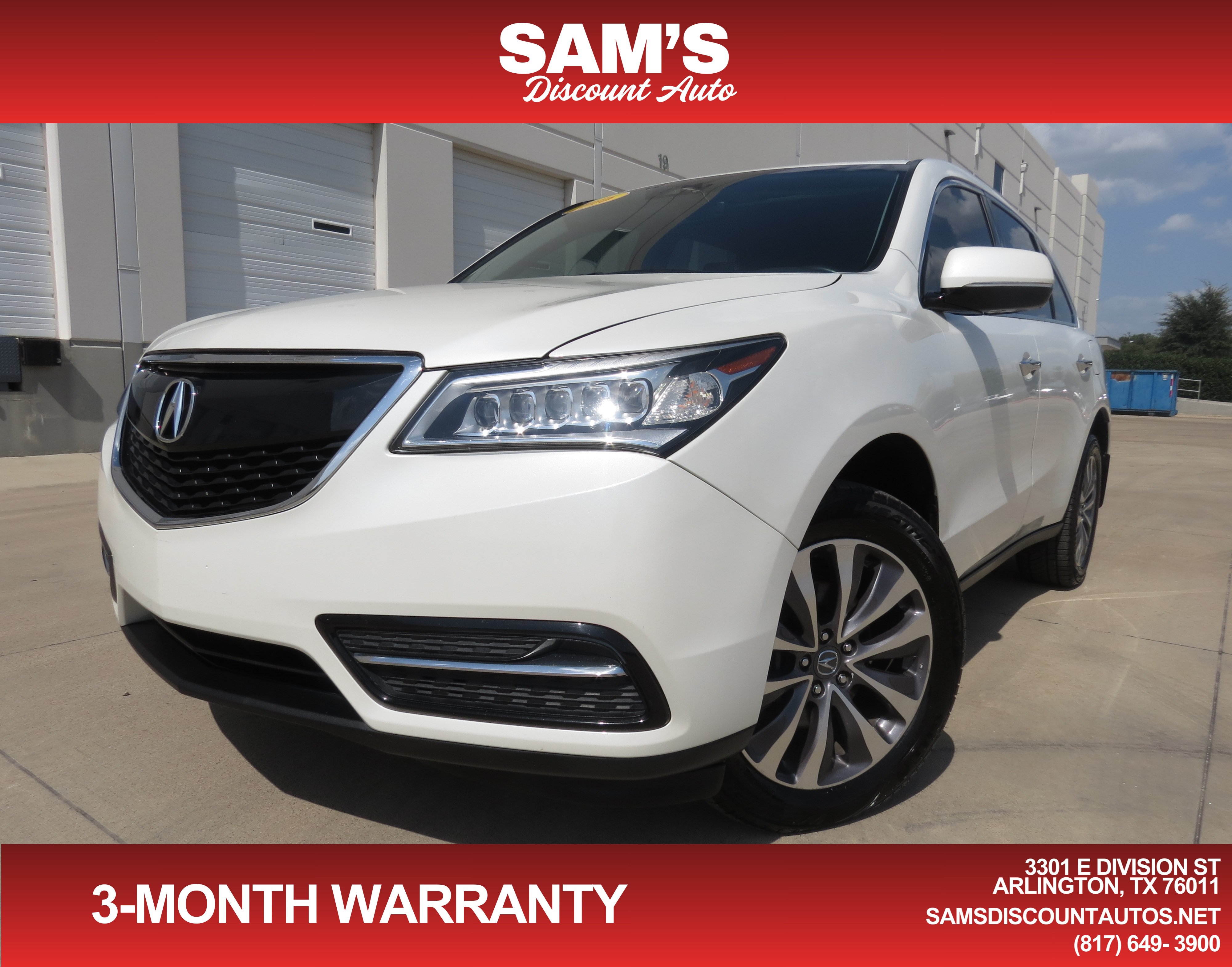 Used 2016 Acura MDX w/ Technology Package