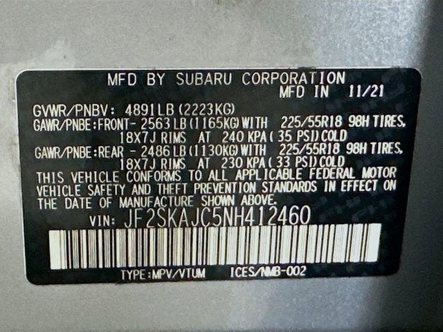 Used 2022 Subaru Forester Sport w/ Popular Package #2 image 34