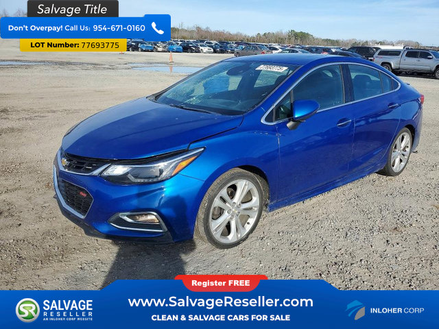 Used 2016 Chevrolet Cruze Premier FWD image 1