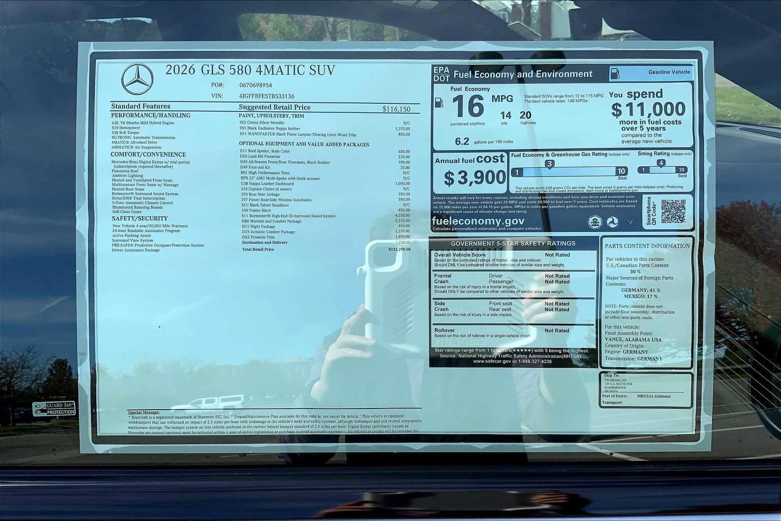 New 2026 Mercedes-Benz GLS 580 4MATIC image 26