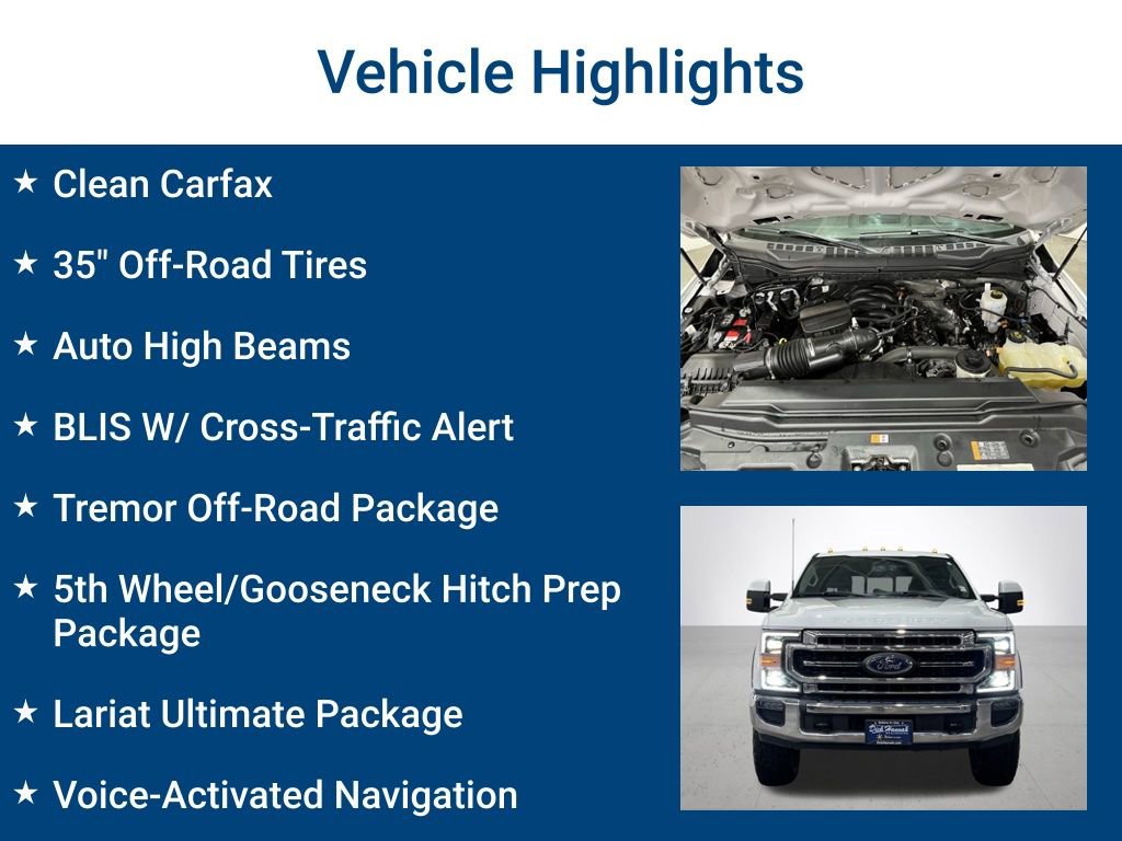 Used 2021 Ford F250 Lariat w/ Tremor Off-Road Package image 3