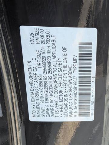 Used 2025 Honda Pilot Elite image 27