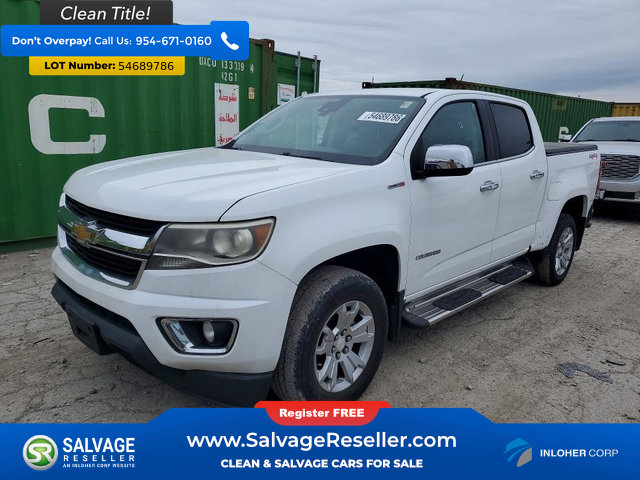 Used 2016 Chevrolet Colorado LT w/ Luxury Package, Chrome AWD/4WD image 1