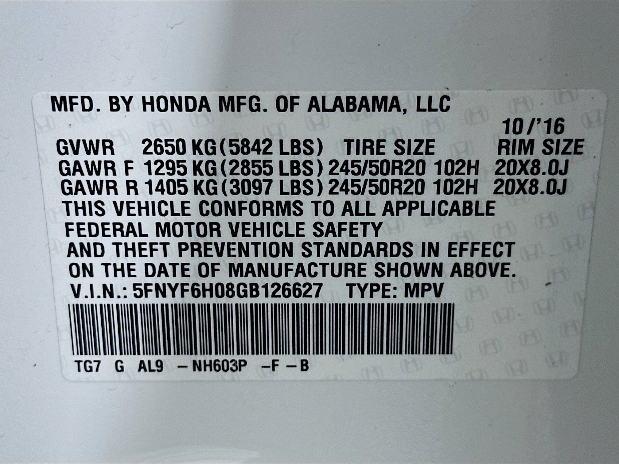 Used 2016 Honda Pilot Elite image 12