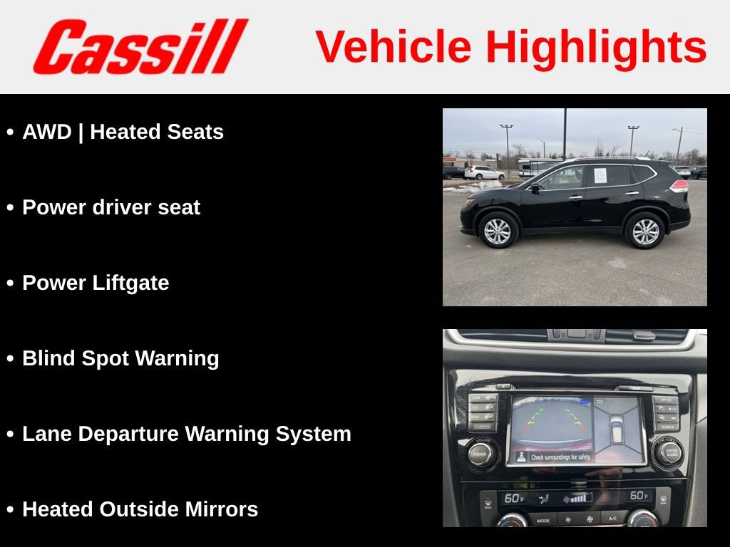 Used 2015 Nissan Rogue SV w/ SV Premium Package image 6