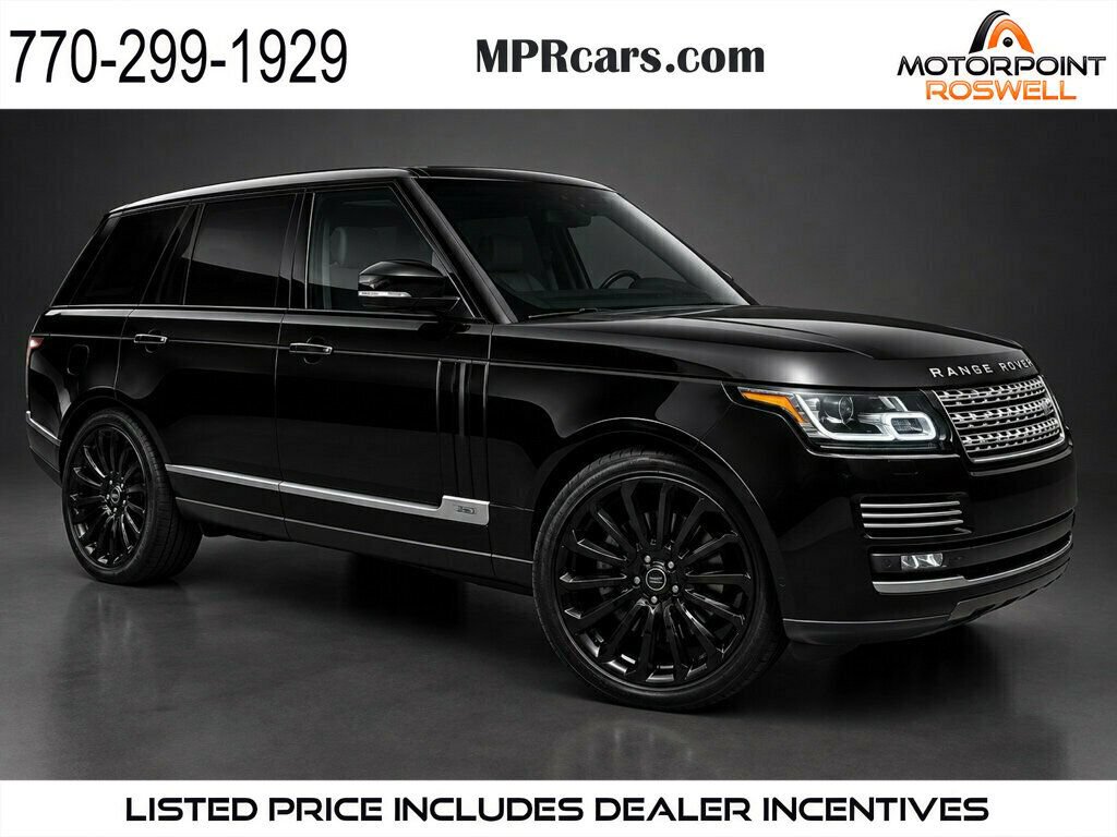 Used 2017 Land Rover Range Rover Long Wheelbase Autobiography AWD/4WD image 1