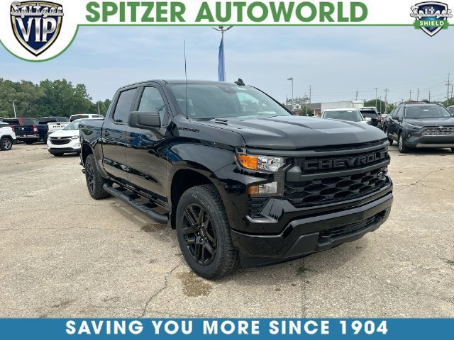 New 2026 Chevrolet Silverado 1500 Custom w/ Turbomax Blackout Package AWD/4WD image 11