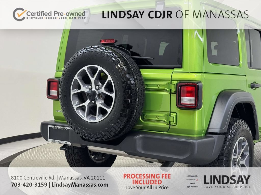 Used 2025 Jeep Wrangler Unlimited Sport AWD/4WD image 10
