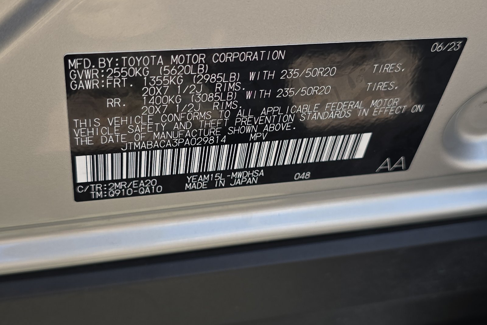 Certified 2023 Toyota bZ4X AWD image 29
