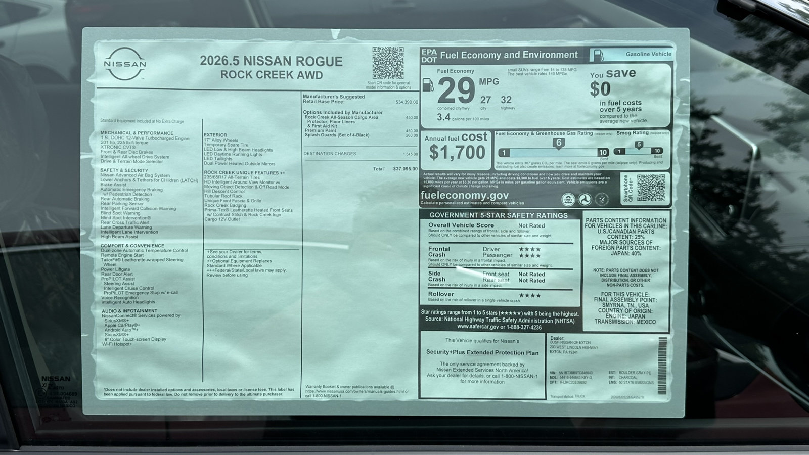 New 2026 Nissan Rogue SV AWD/4WD image 11
