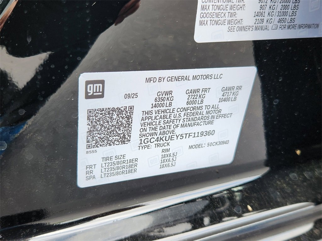 New 2026 Chevrolet Silverado 3500 LTZ w/ LTZ Convenience Package image 24