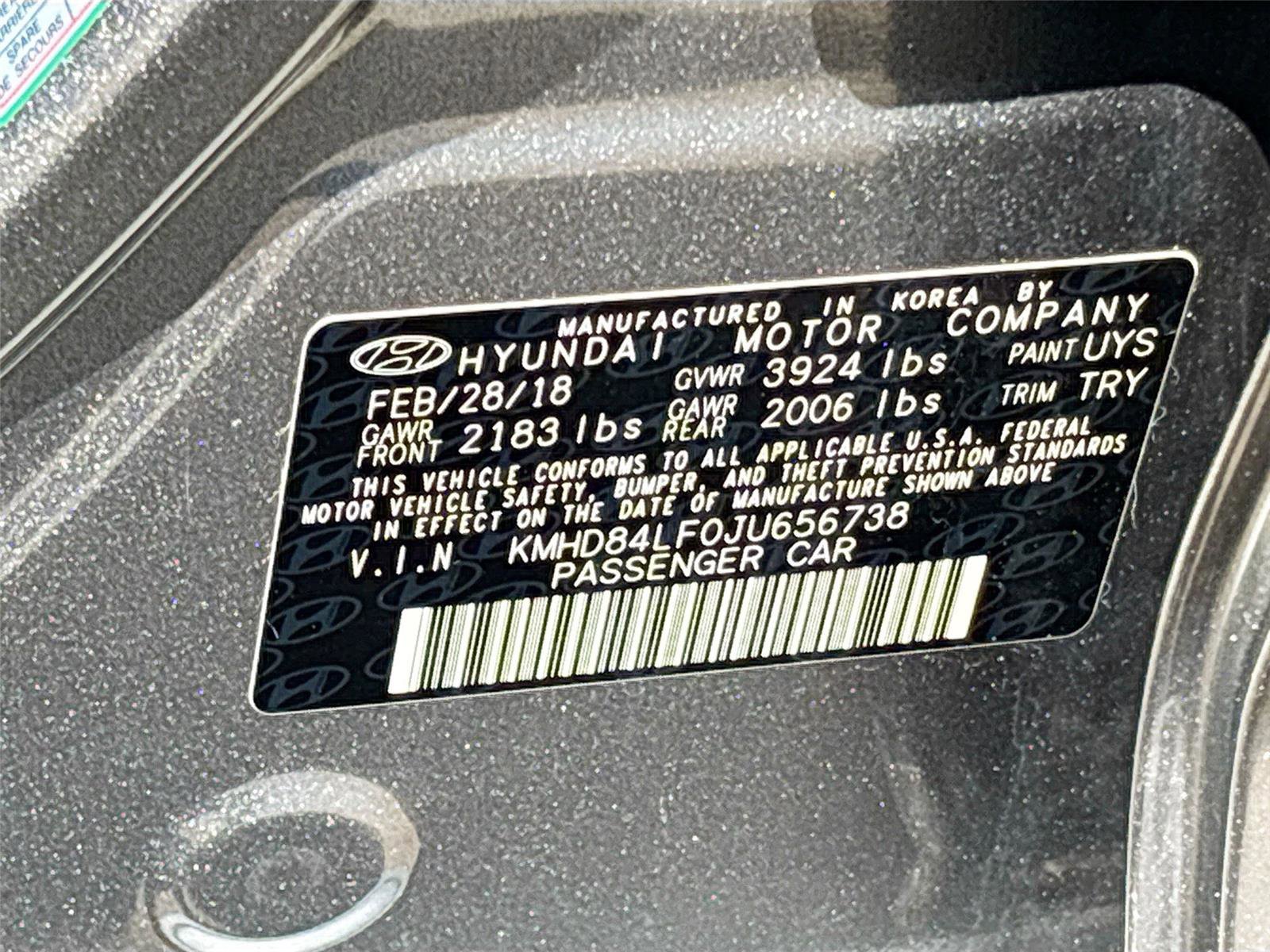 Used 2018 Hyundai Elantra Value Edition FWD image 30