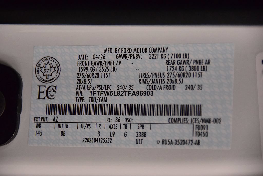 Used 2026 Ford F150 Lariat AWD/4WD image 16