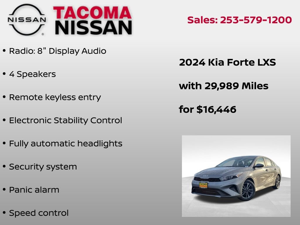 Used 2024 Kia Forte LXS image 6