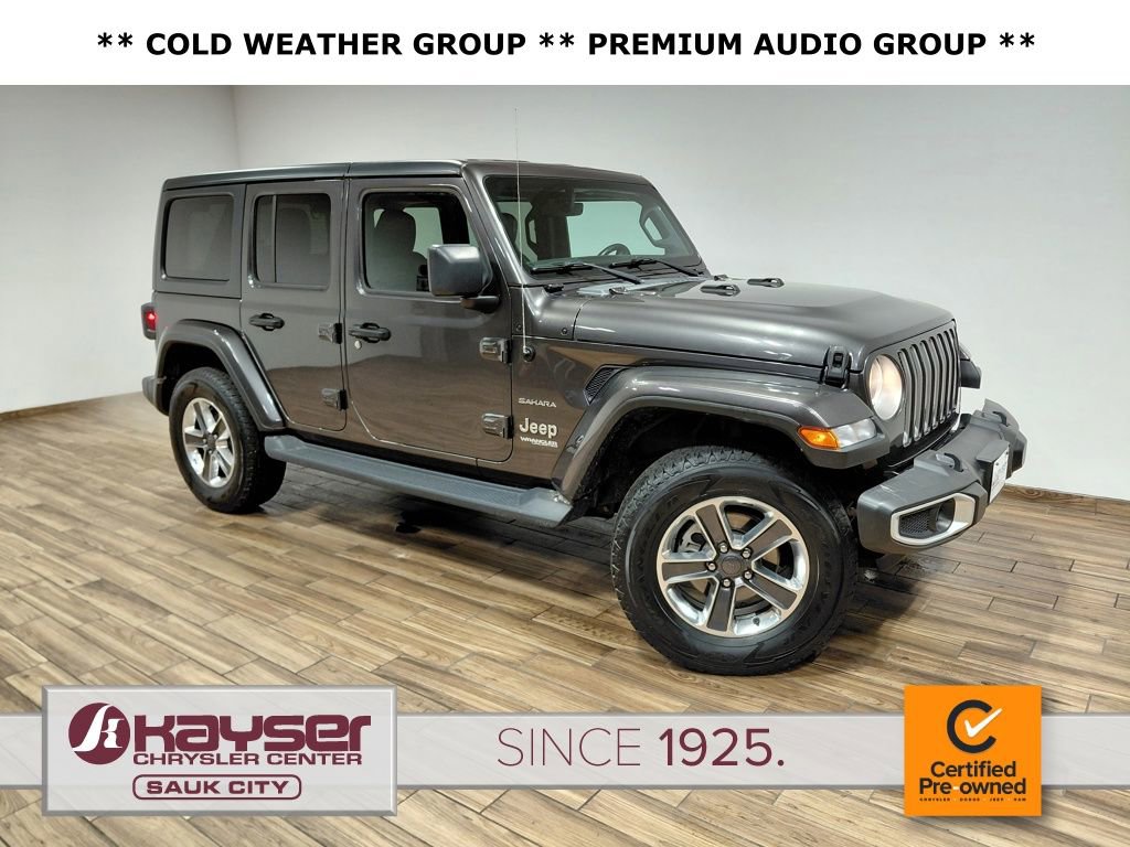 Certified 2019 Jeep Wrangler Unlimited Sahara