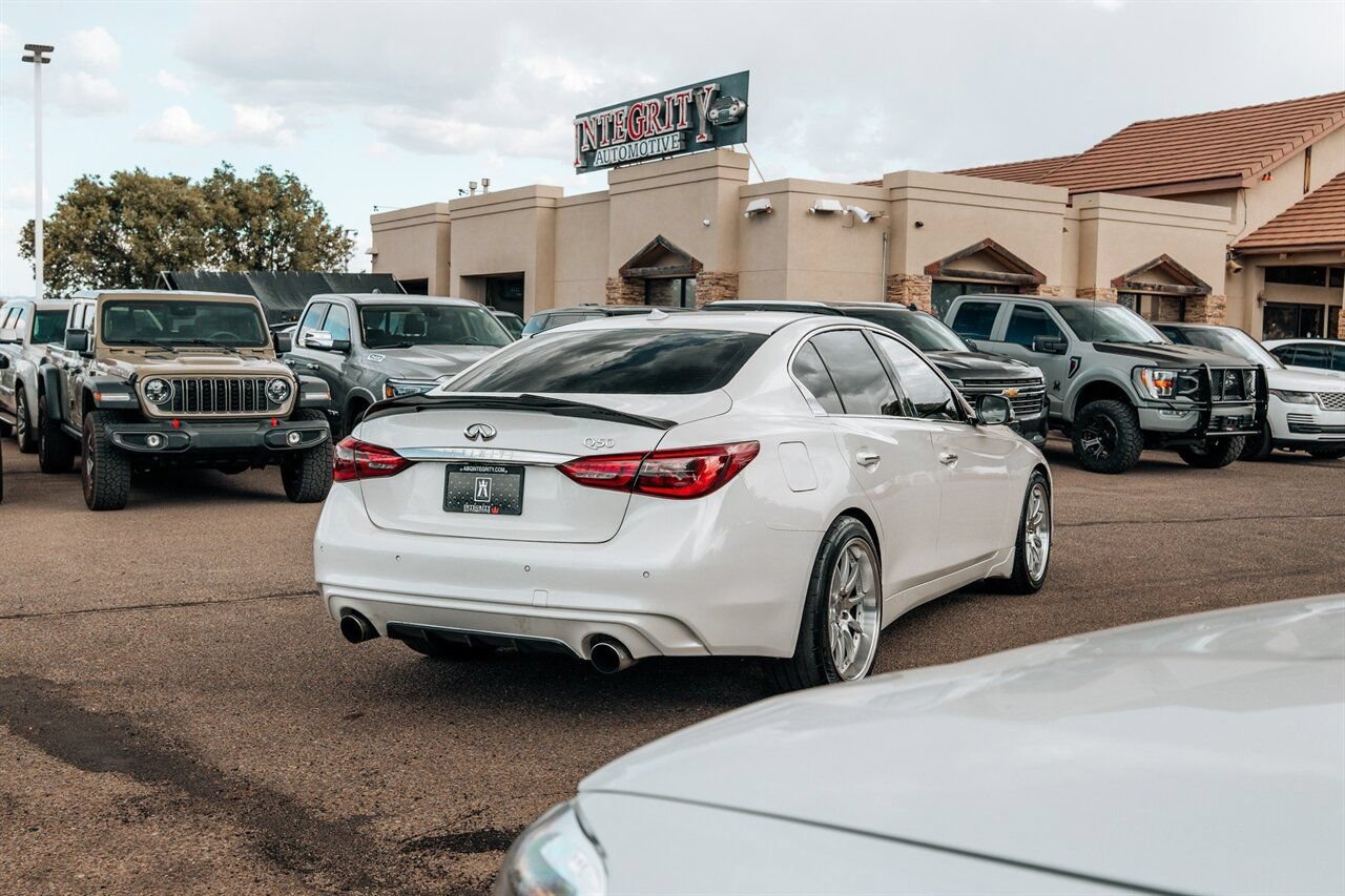 Used 2022 INFINITI Q50 Sensory w/ All Weather Package RWD image 7