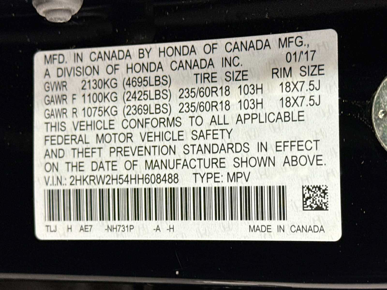 Used 2017 Honda CR-V EX image 28
