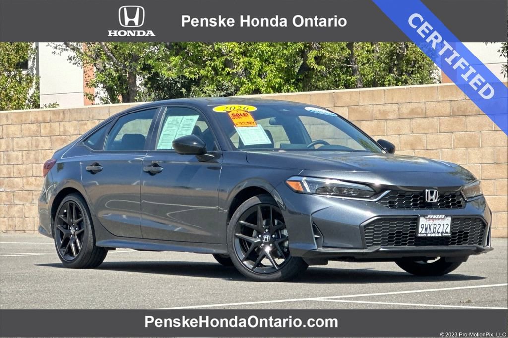 Certified 2026 Honda Civic Sport Touring