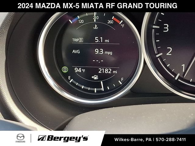 Certified 2024 MAZDA MX-5 Miata RF Grand Touring RWD image 23