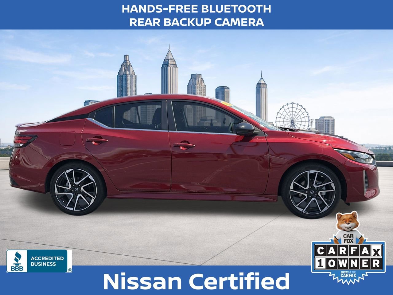 Certified 2025 Nissan Sentra SR FWD image 6