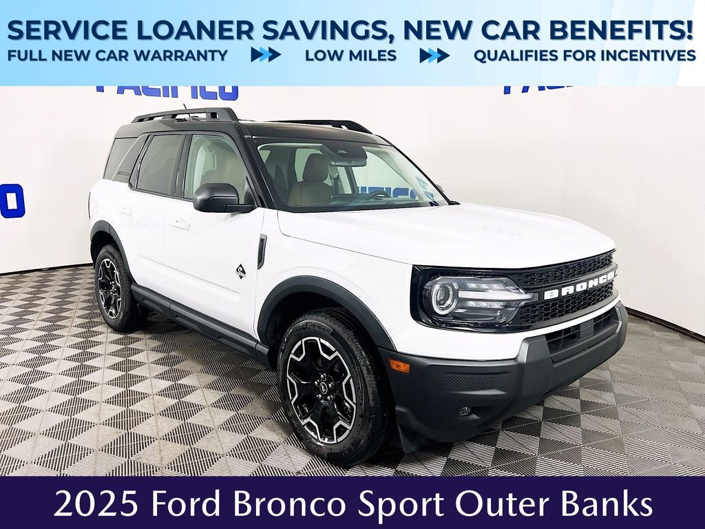 Used 2025 Ford Bronco Sport Outer Banks AWD/4WD video 1