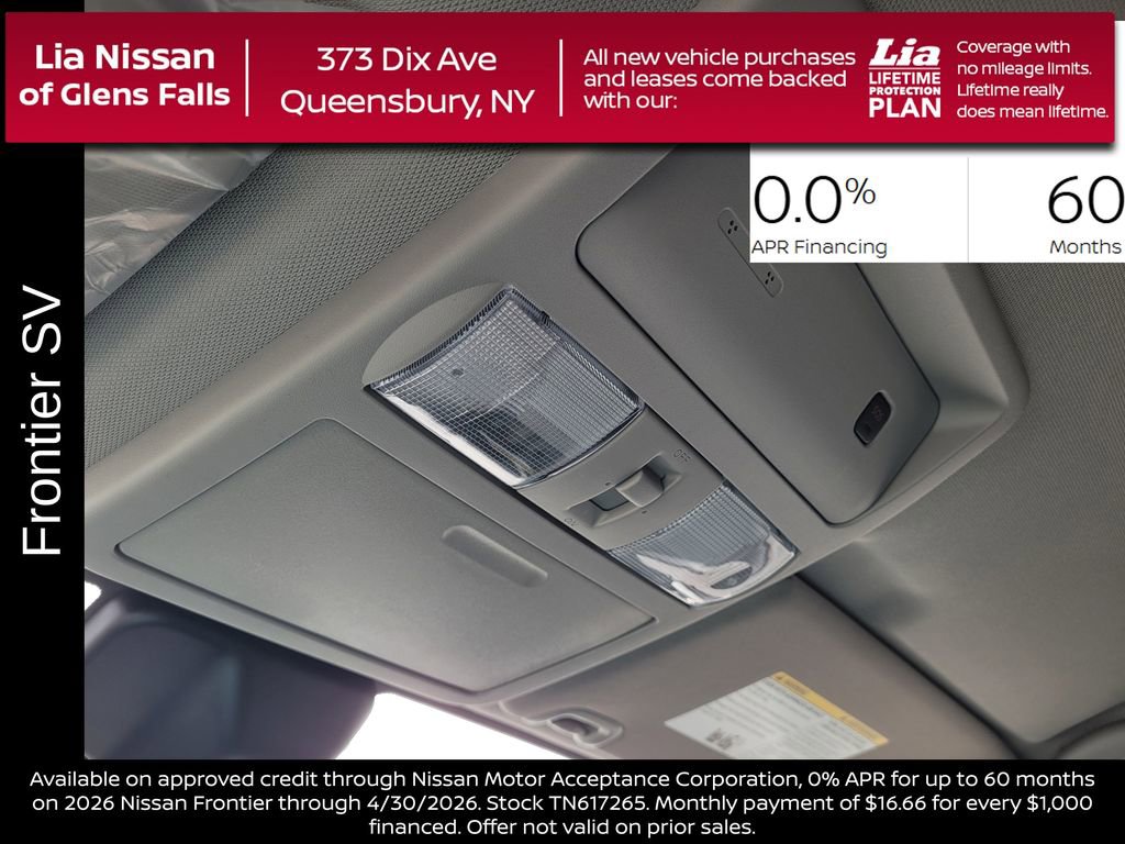 New 2026 Nissan Frontier SV w/ SV Convenience Package image 27