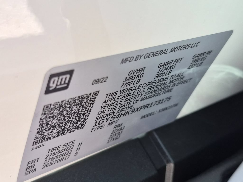 Certified 2023 Cadillac Escalade V AWD/4WD image 27