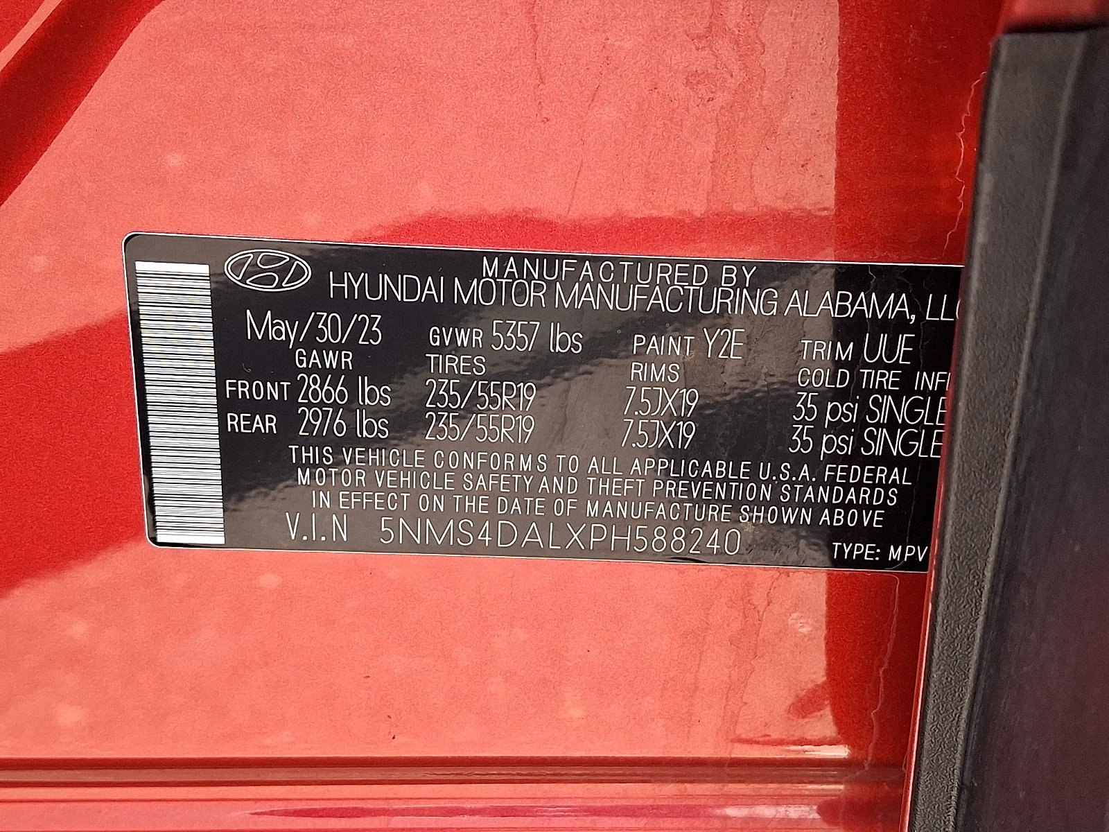 Certified 2023 Hyundai Santa Fe Limited AWD/4WD image 27