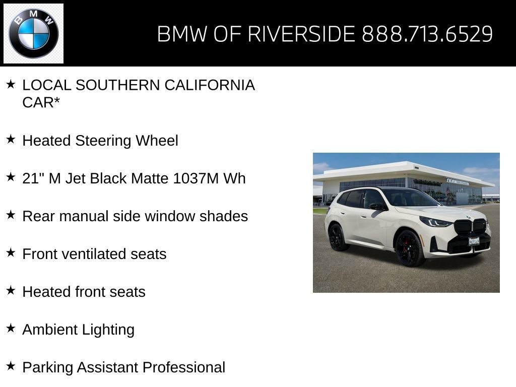 Used 2025 BMW X3 M50 w/ Premium Package AWD/4WD image 15