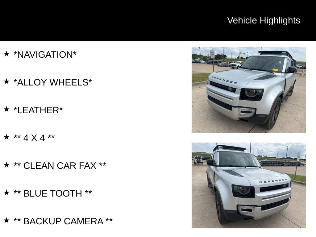 Used 2024 Land Rover Defender 110 S AWD/4WD image 4