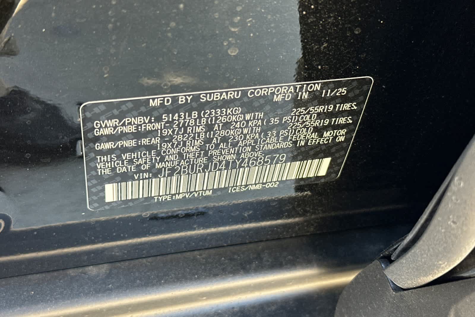 New 2026 Subaru Outback Touring XT AWD/4WD image 34