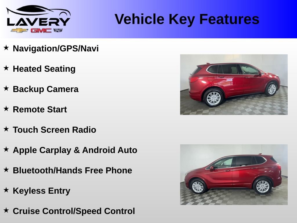 Used 2017 Buick Envision Preferred AWD/4WD image 2