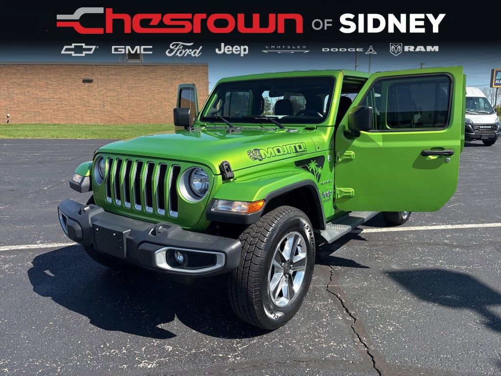 Used 2019 Jeep Wrangler Unlimited Sahara w/ Uconnect 4C Nav & Sound Group image 14