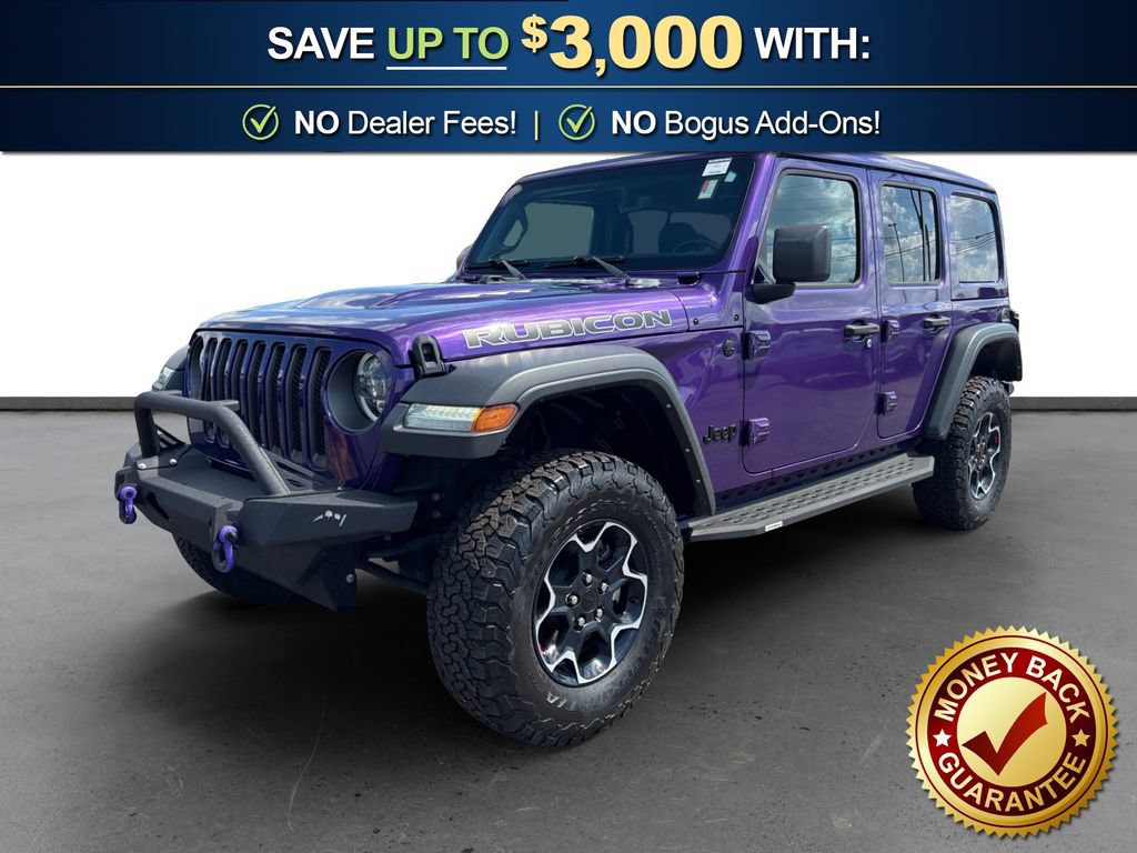 Used 2023 Jeep Wrangler Unlimited Rubicon w/ LED Lighting Group AWD/4WD image 1