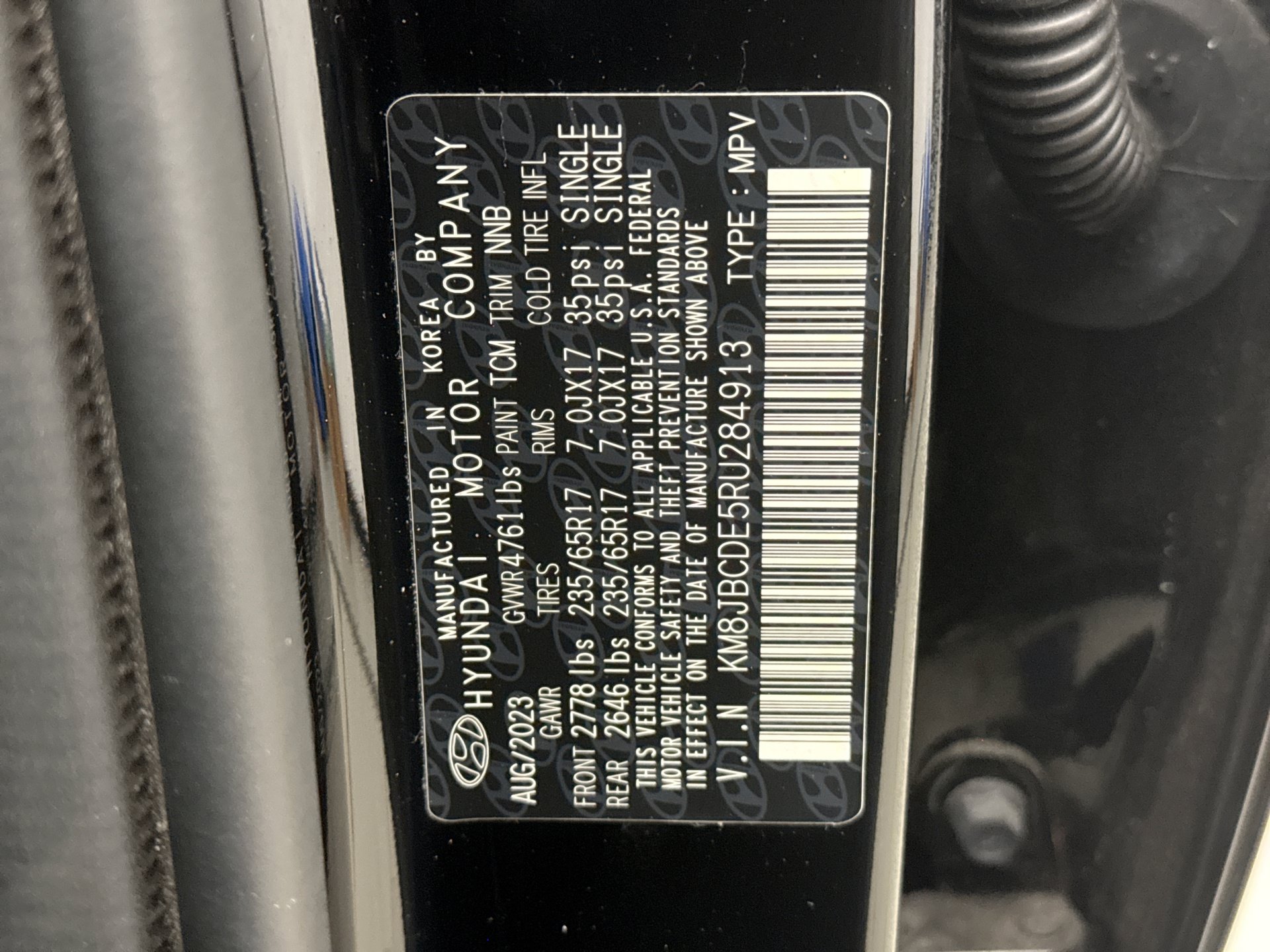 Used 2024 Hyundai Tucson SEL AWD/4WD image 23