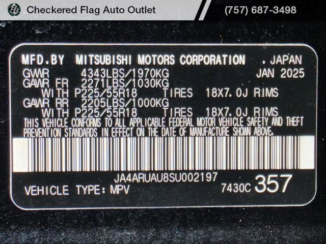 Used 2025 Mitsubishi Outlander Sport ES image 46