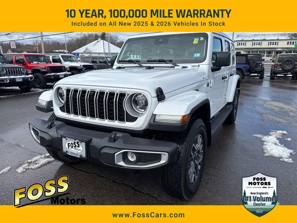 Certified 2025 Jeep Wrangler Sahara AWD/4WD image 1