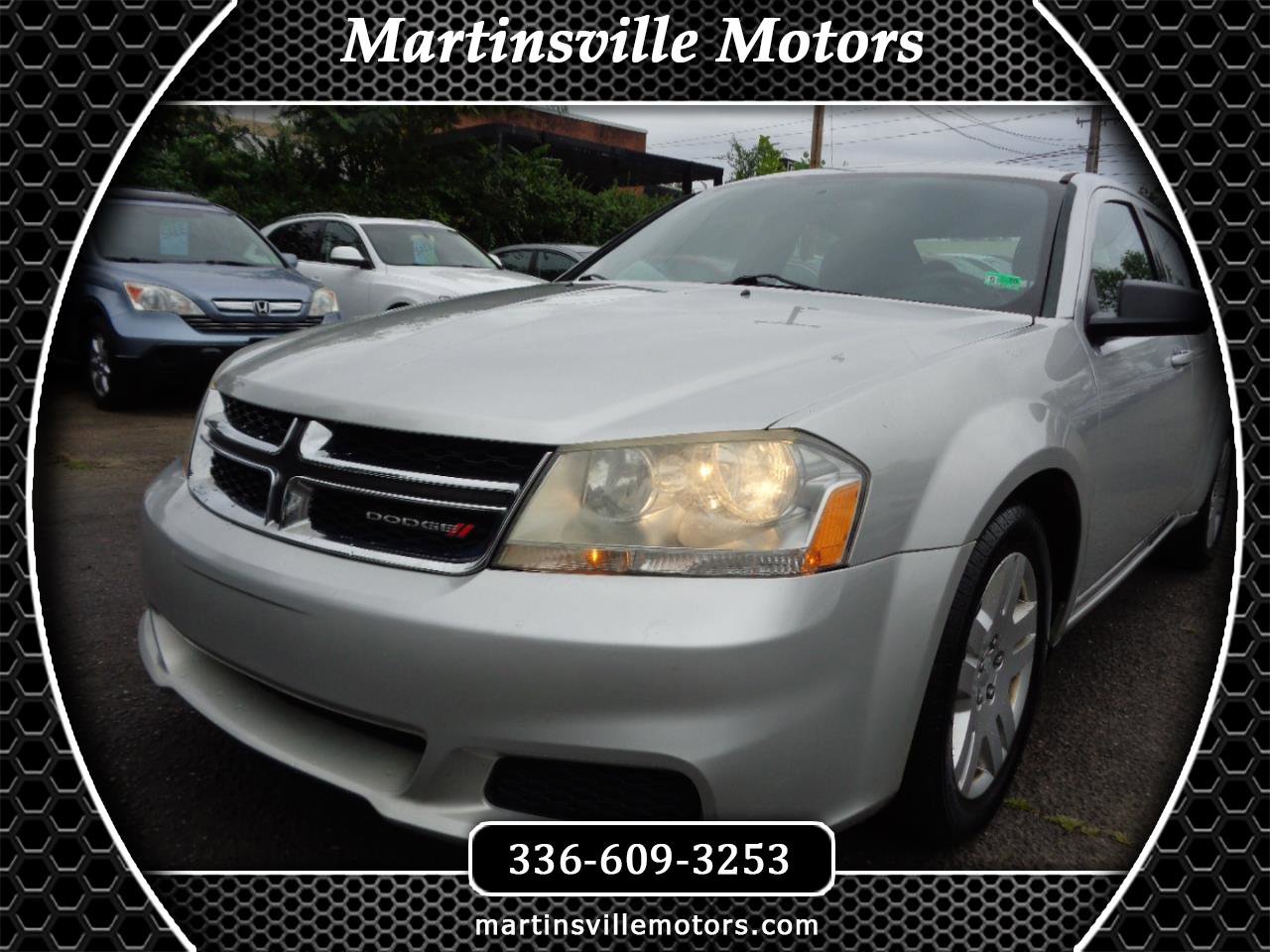 Used 2012 Dodge Avenger SE