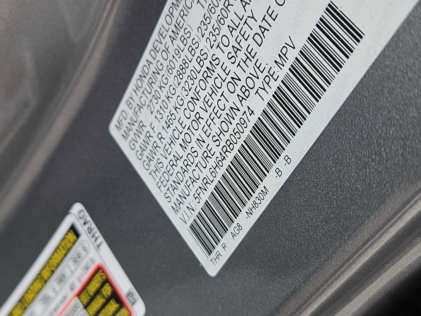 Used 2024 Honda Odyssey EX-L image 13