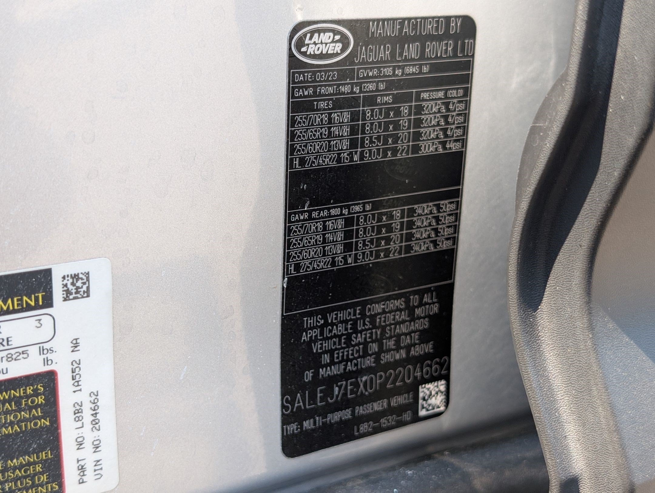 Used 2023 Land Rover Defender 110 S AWD/4WD image 35