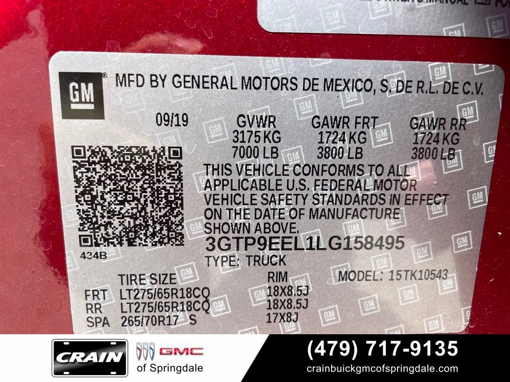 Used 2020 GMC Sierra 1500 AT4 w/ AT4 Premium Package AWD/4WD image 32