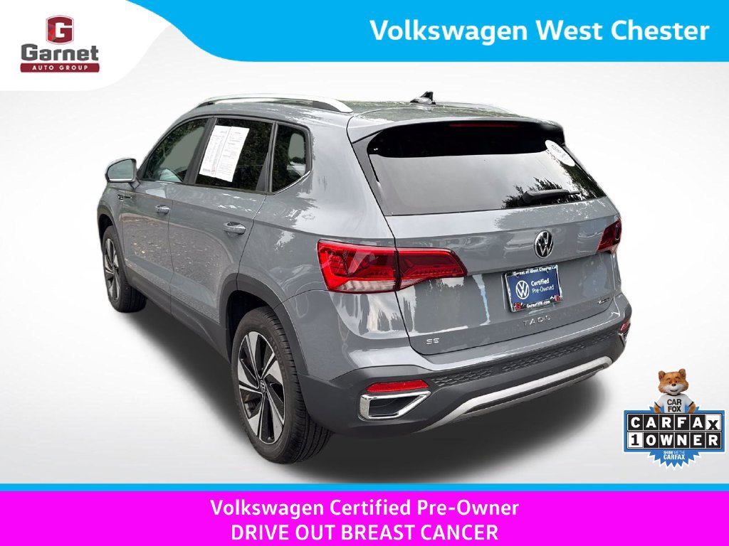 Used 2023 Volkswagen Taos SE w/ Panoramic Sunroof Package AWD/4WD image 3