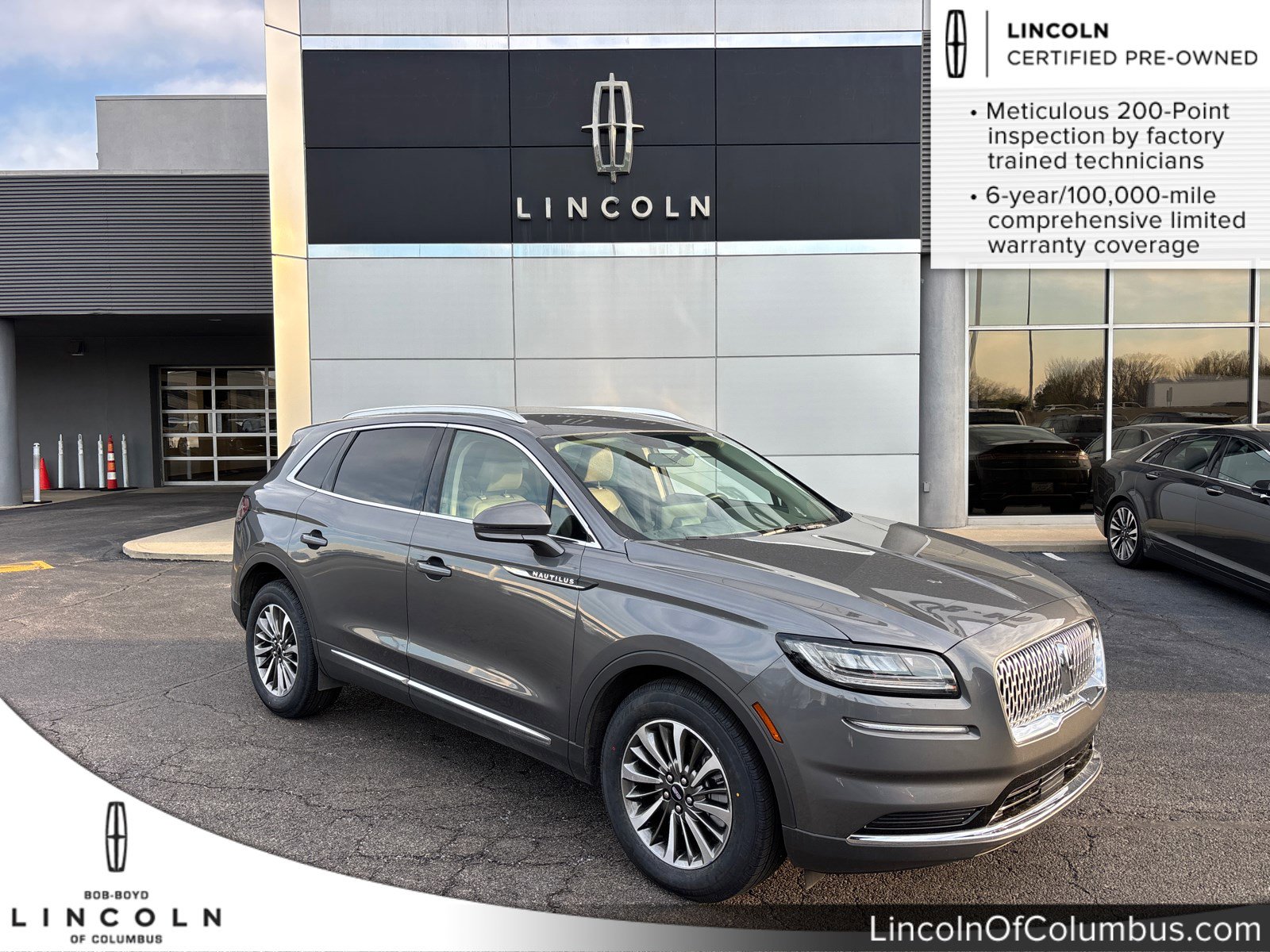 Certified 2022 Lincoln Nautilus AWD w/ Premium Package