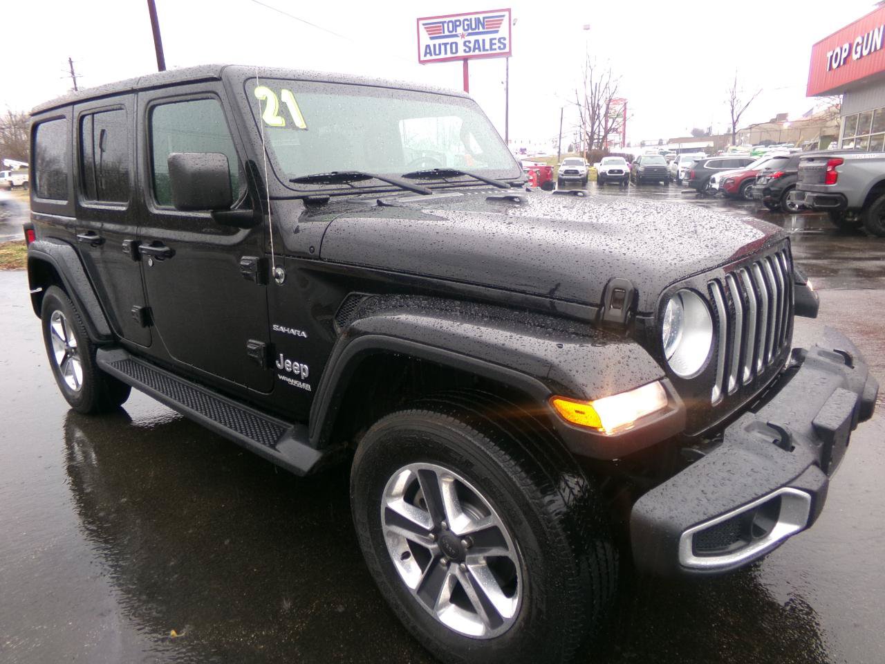 Used 2021 Jeep Wrangler Unlimited Sahara w/ Cold Weather Group
