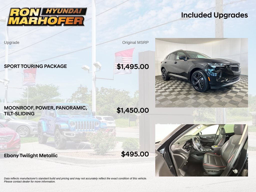 Used 2023 Buick Envision Essence w/ Sport Touring Package FWD image 6
