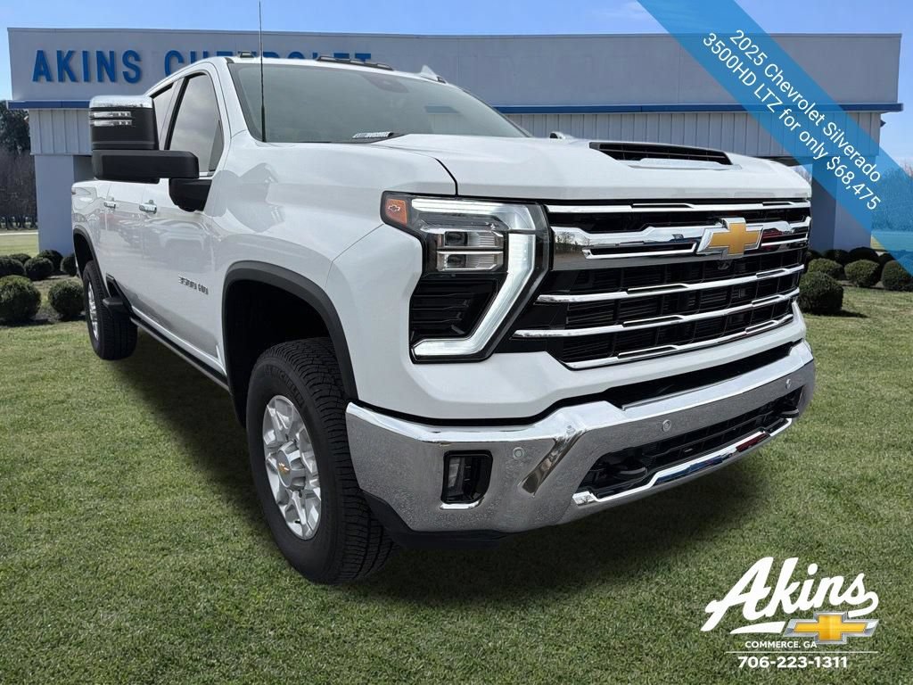 Used 2025 Chevrolet Silverado 3500 LTZ w/ LTZ Premium Package AWD/4WD image 6