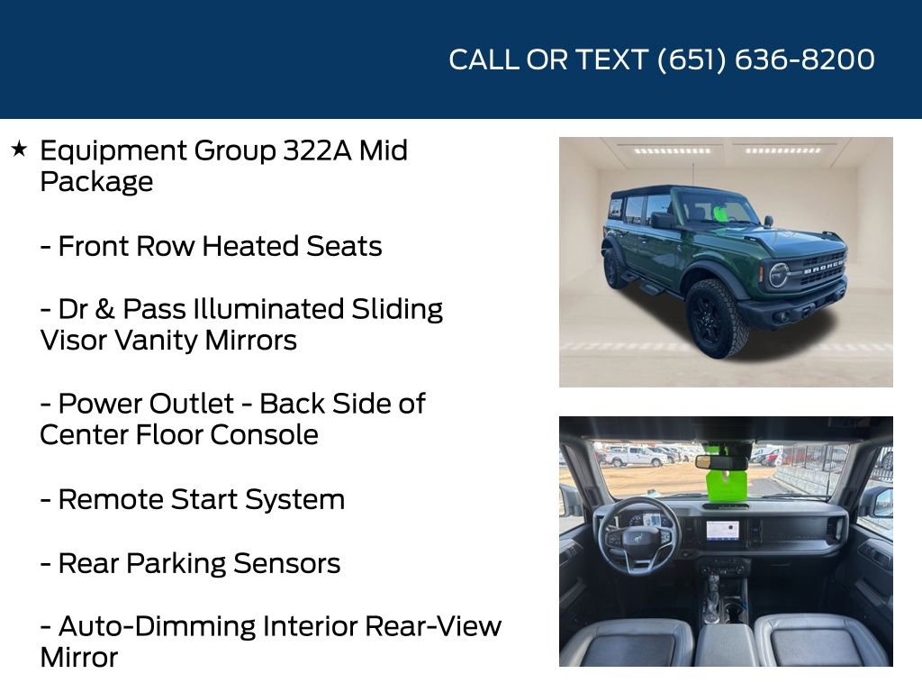 Used 2023 Ford Bronco Black Diamond image 10