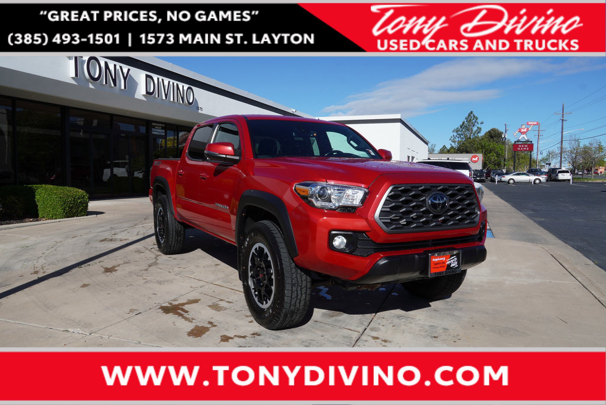 Used 2021 Toyota Tacoma TRD Off-Road w/ Technology Package
