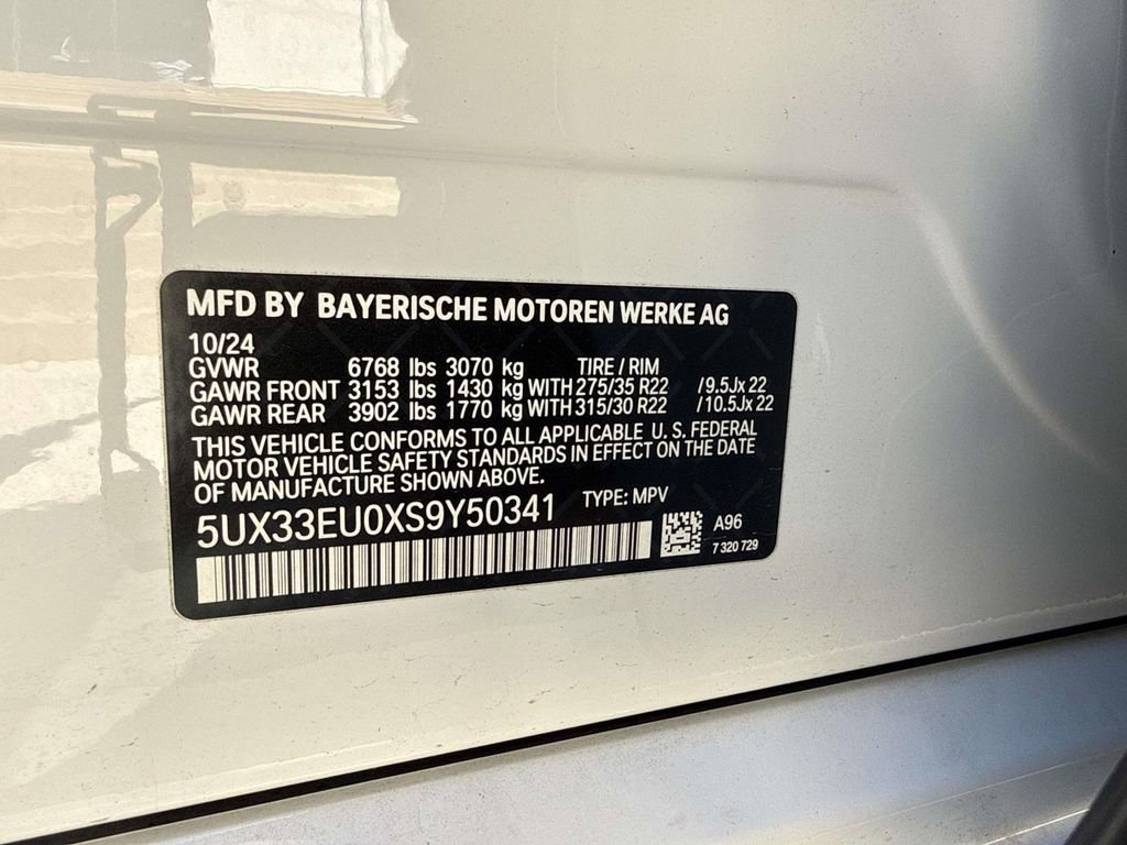 Used 2025 BMW X5 M60i w/ Climate Comfort Package image 20